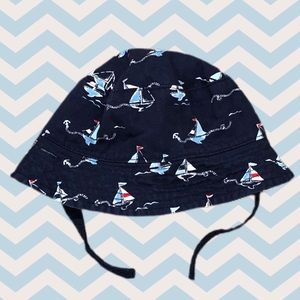 Janie and Jack baby summer hat 3 to 6 months